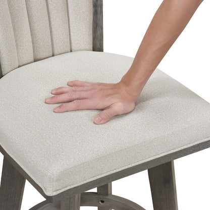 Homelegance  - Corvallis Swivel Counter Height Chair in Beige - 5507-24BES  view 6