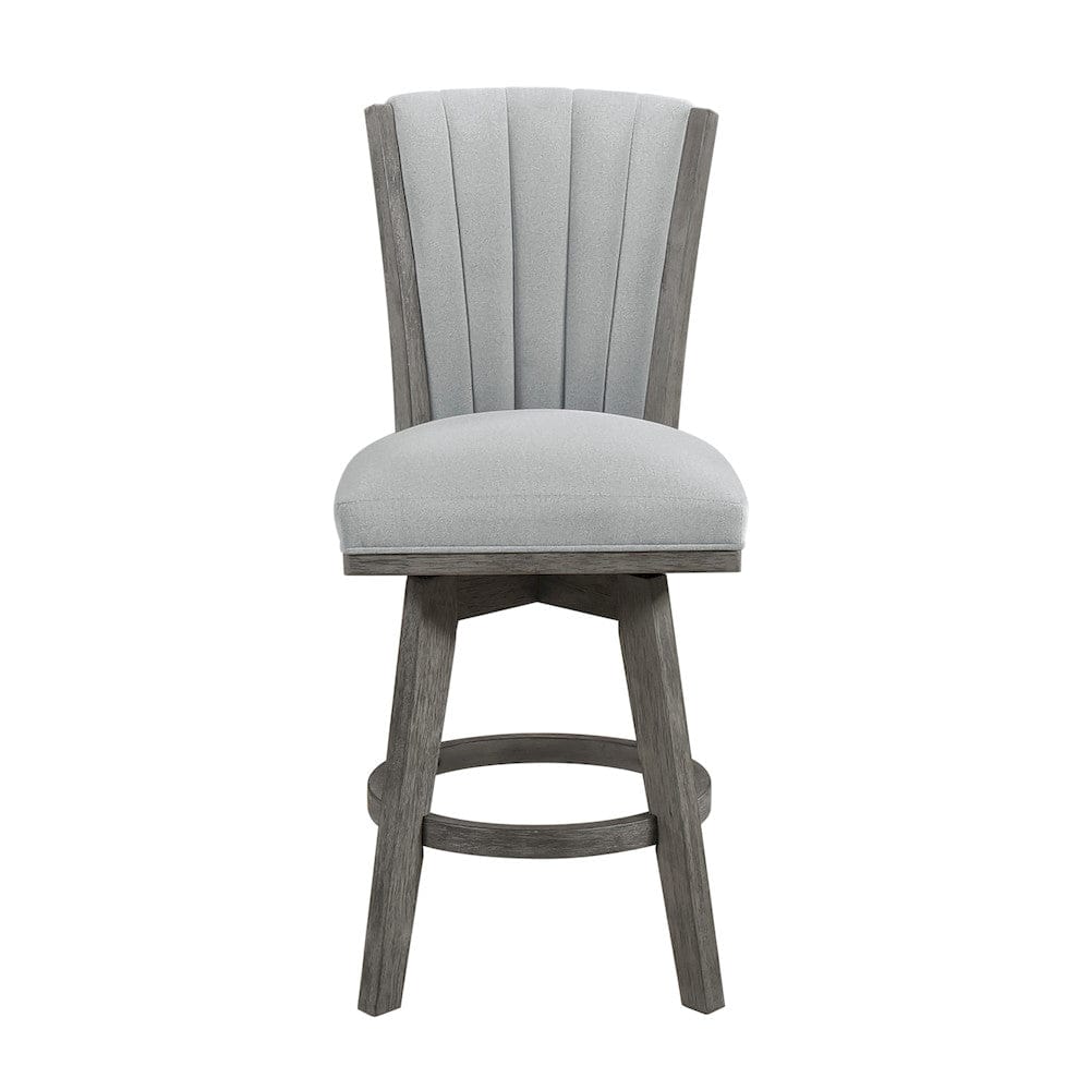 Homelegance  - Corvallis Swivel Counter Height Chair in Gray - 5507-24GYS  view 1