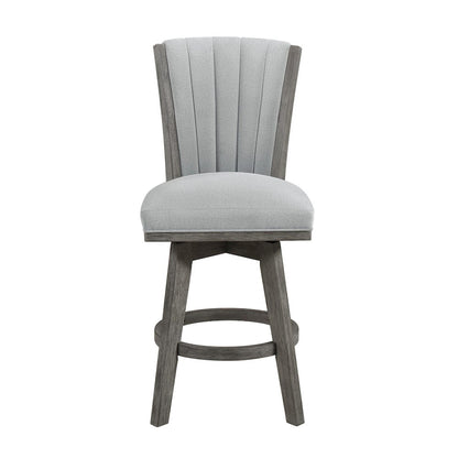 Homelegance  - Corvallis Swivel Counter Height Chair in Gray - 5507-24GYS  view 1