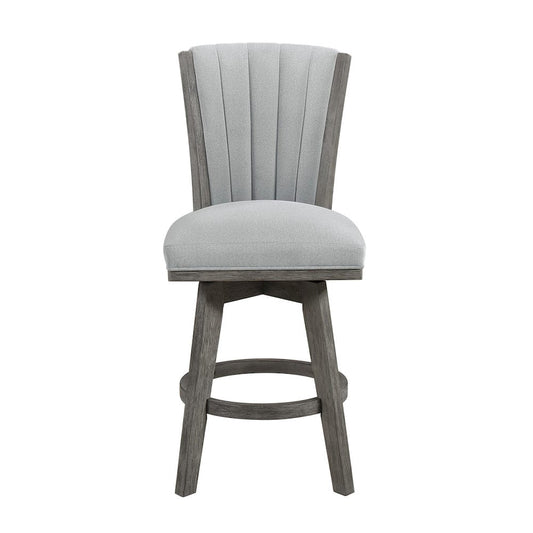 Homelegance  - Corvallis Swivel Counter Height Chair in Gray - 5507-24GYS  view 1