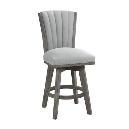 Homelegance  - Corvallis Swivel Counter Height Chair in Gray - 5507-24GYS  view 2