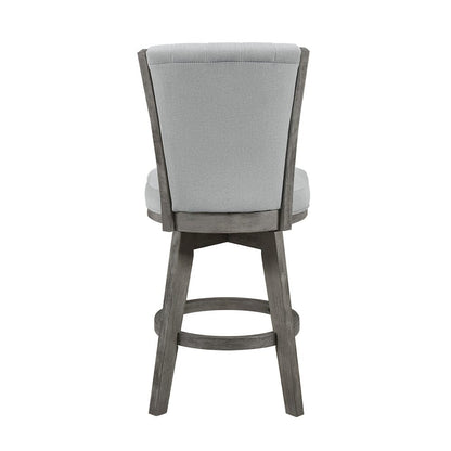 Homelegance  - Corvallis Swivel Counter Height Chair in Gray - 5507-24GYS  view 4