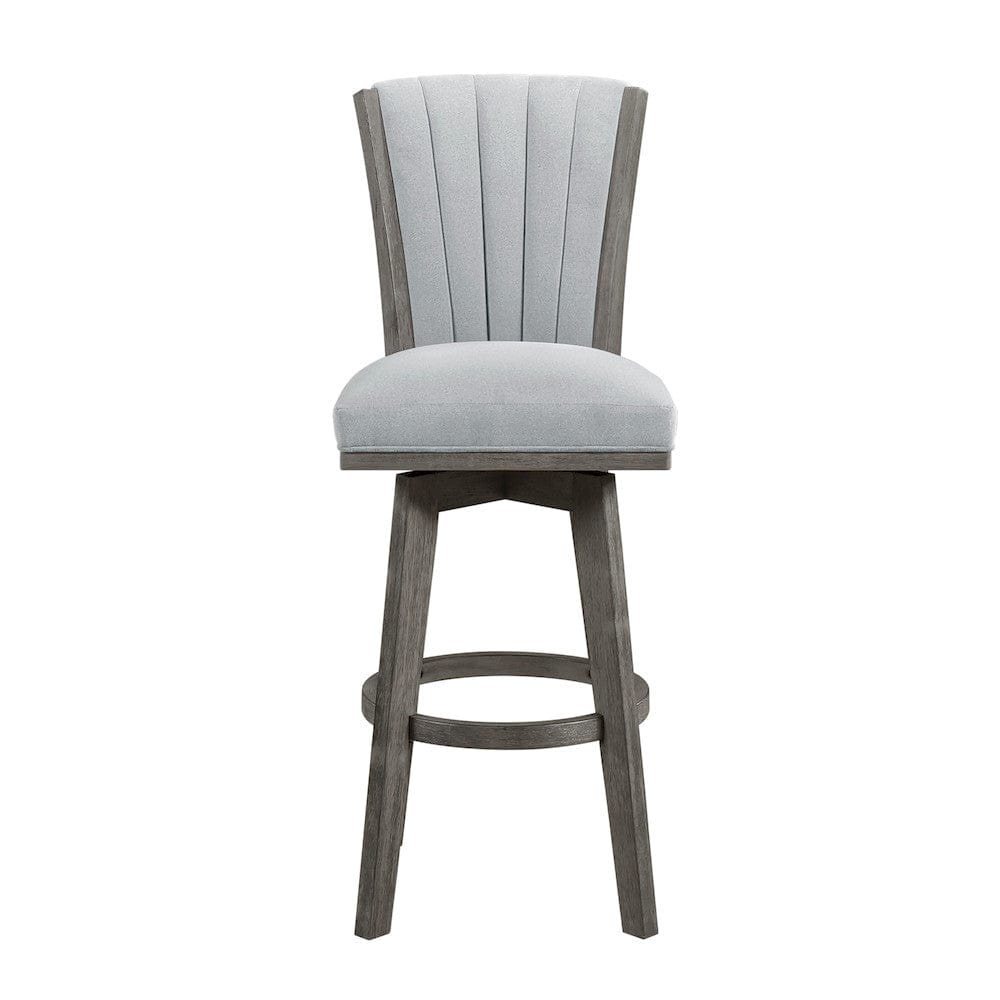 Homelegance  - Corvallis Swivel Pub Height Chair in Gray - 5507-29GYS  view 1