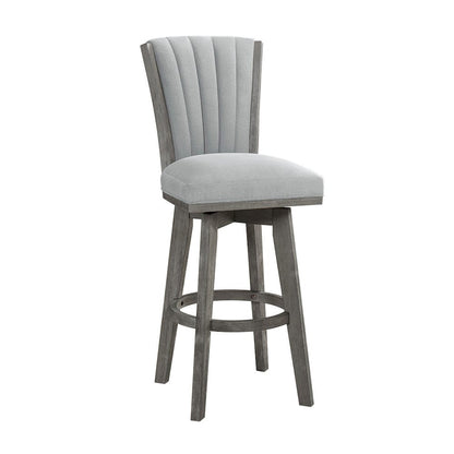 Homelegance  - Corvallis Swivel Pub Height Chair in Gray - 5507-29GYS  view 2