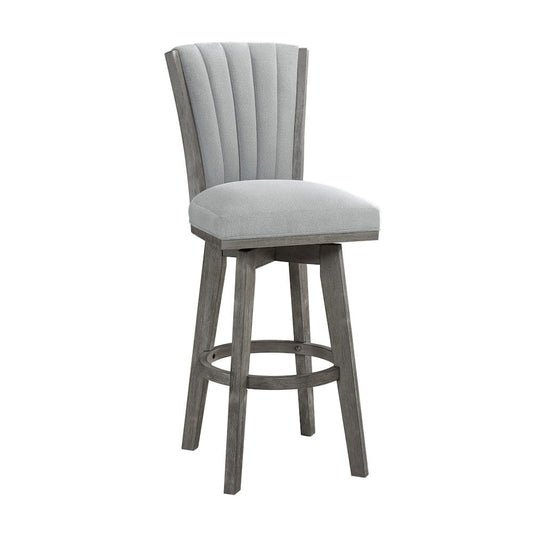 Homelegance  - Corvallis Swivel Pub Height Chair in Gray - 5507-29GYS  view 2