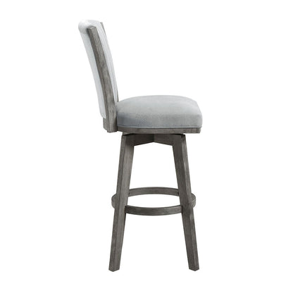 Homelegance  - Corvallis Swivel Pub Height Chair in Gray - 5507-29GYS  view 3