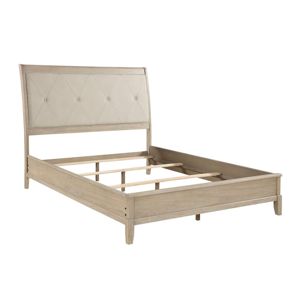 Homelegance  - Cotterill Eastern King Bed in Beige - 1730KNB-1EKx  view 4