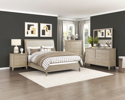 Homelegance  - Cotterill Full Bed in Beige - 1730FNB-1x  view 2