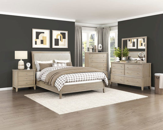 Homelegance  - Cotterill Full Bed in Beige - 1730FNB-1x  view 2