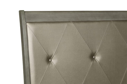 Homelegance  - Cotterill Queen Bed in Gray - 1730GY-1x  view 4
