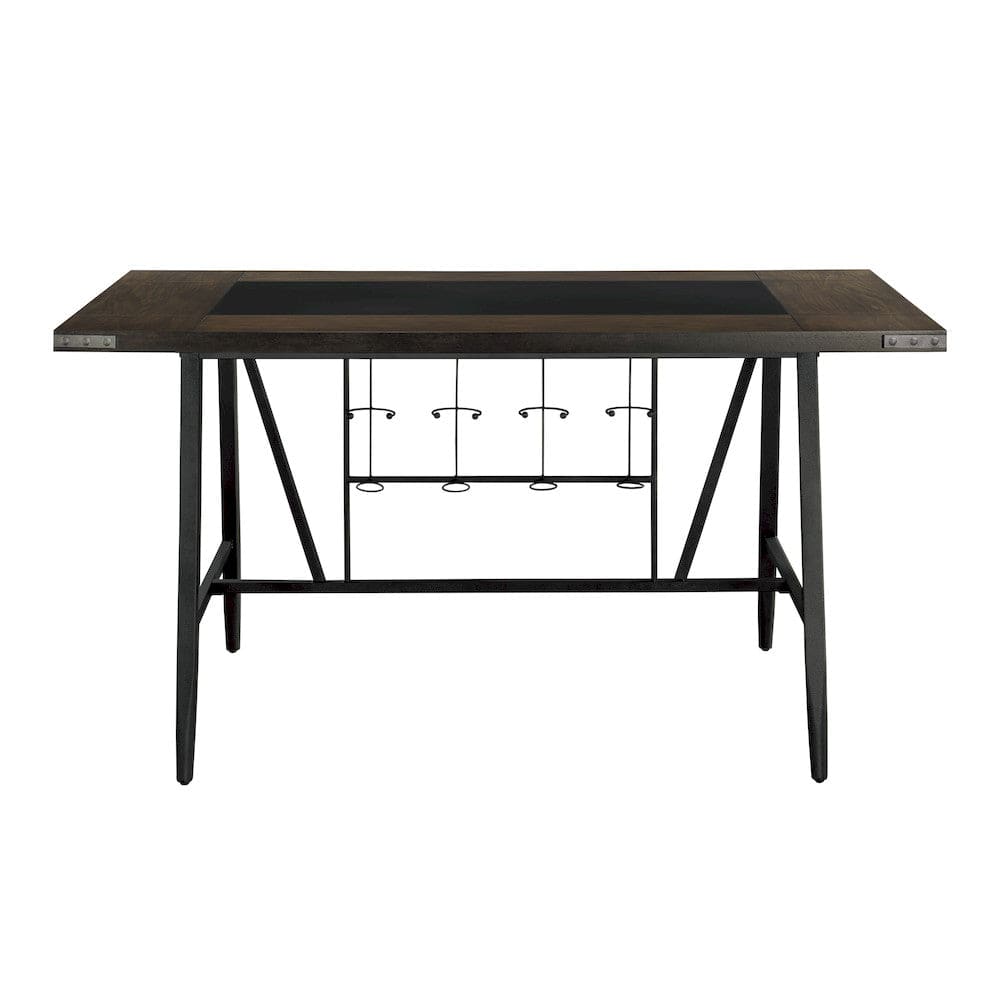 Homelegance  -  Counter Height Table, Glass Insert - 5566-36x  view 3