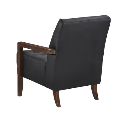 Homelegance  - Crafton Accent Chair in Black - 1010BLK-1  view 5