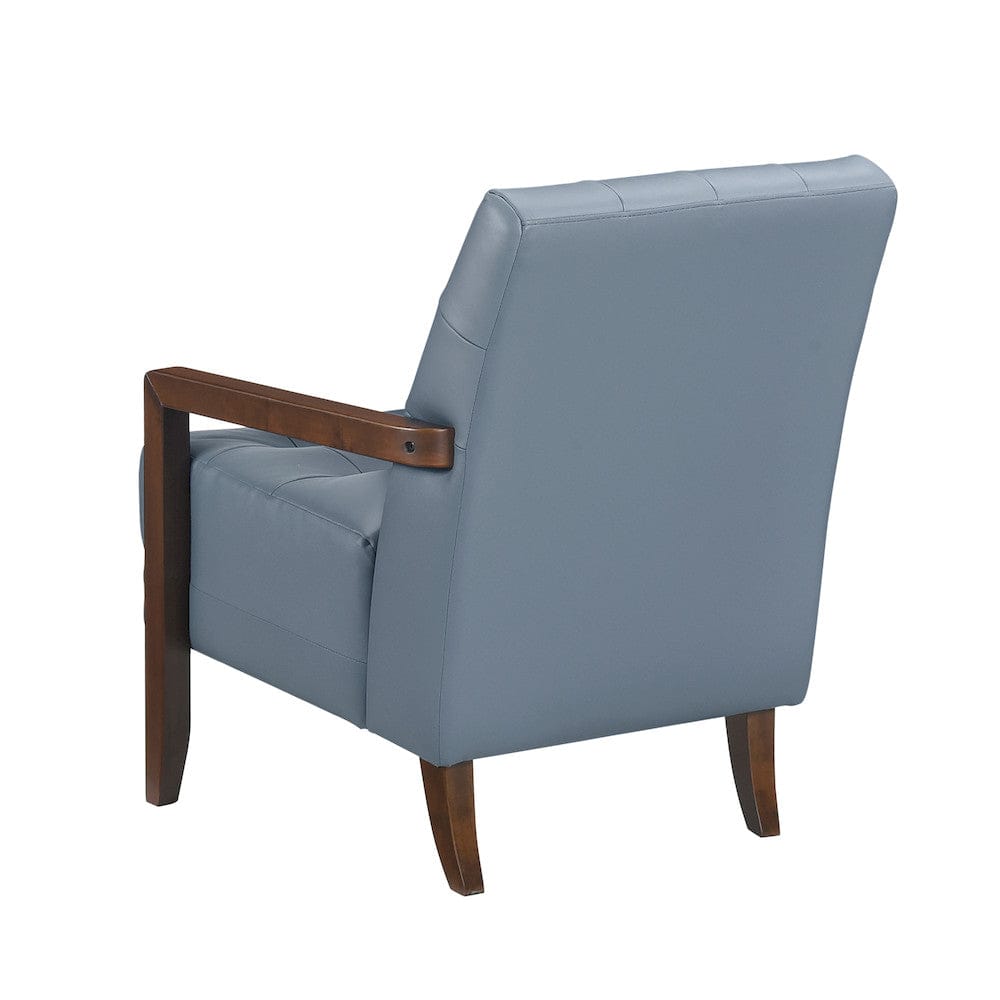 Homelegance  - Crafton Accent Chair in Blue - 1010BUE-1  view 4