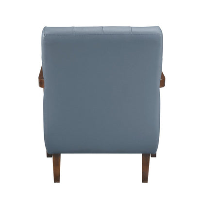 Homelegance  - Crafton Accent Chair in Blue - 1010BUE-1  view 5