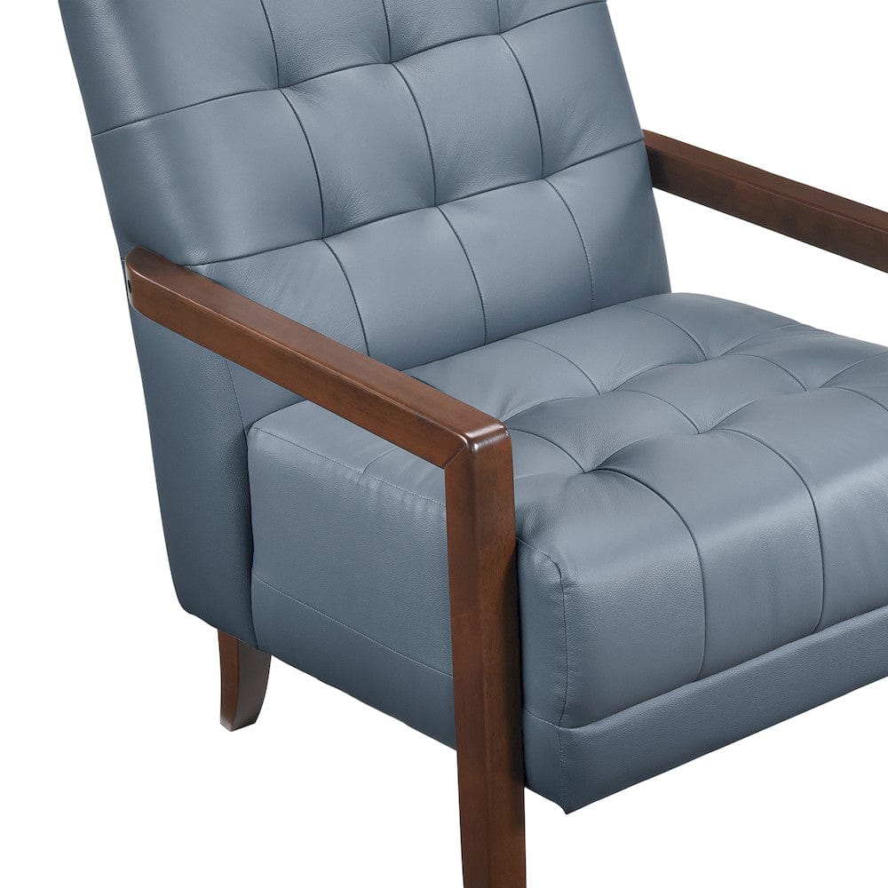 Homelegance  - Crafton Accent Chair in Blue - 1010BUE-1  view 6
