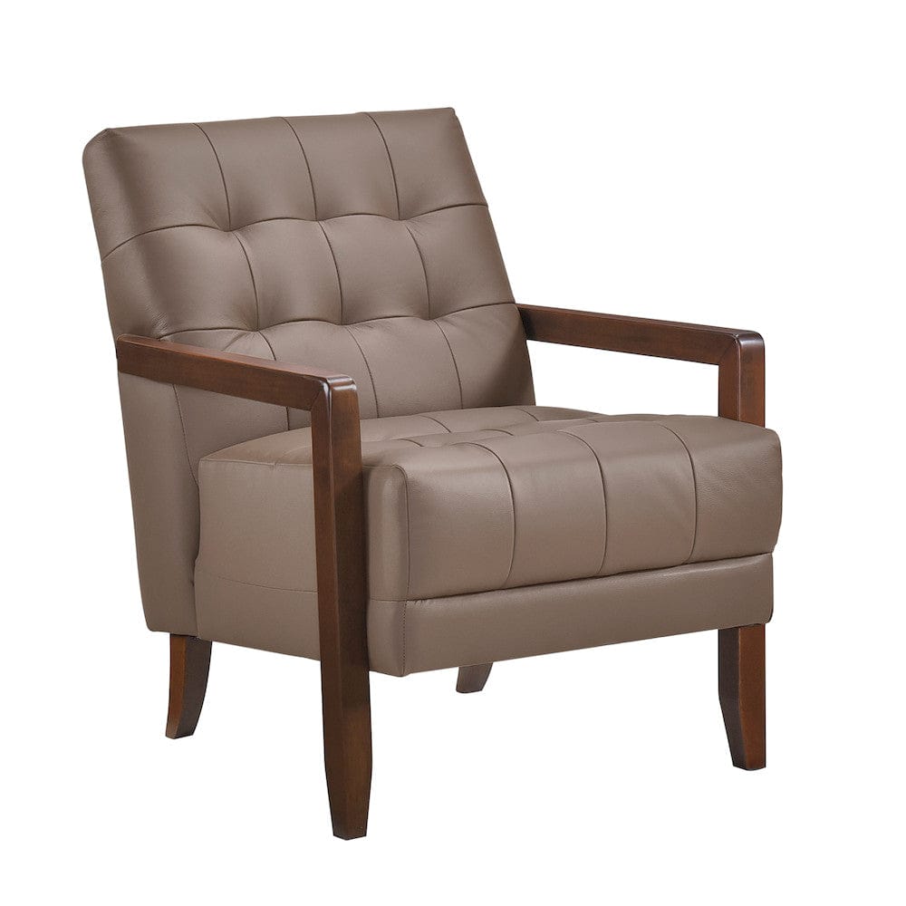 Homelegance  - Crafton Accent Chair in Brown - 1010BRW-1  view 3