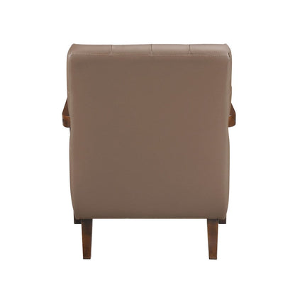 Homelegance  - Crafton Accent Chair in Brown - 1010BRW-1  view 5