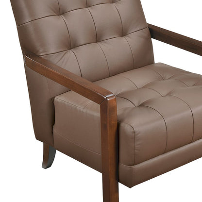 Homelegance  - Crafton Accent Chair in Brown - 1010BRW-1  view 6