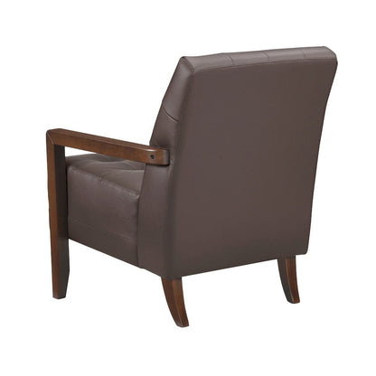 Homelegance  - Crafton Accent Chair in Dark brown - 1010DBR-1  view 5