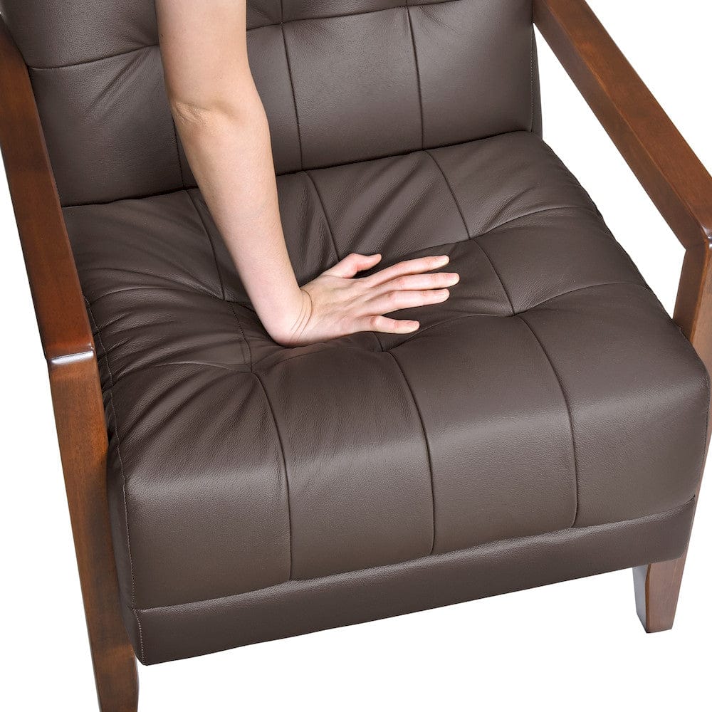 Homelegance  - Crafton Accent Chair in Dark brown - 1010DBR-1  view 8
