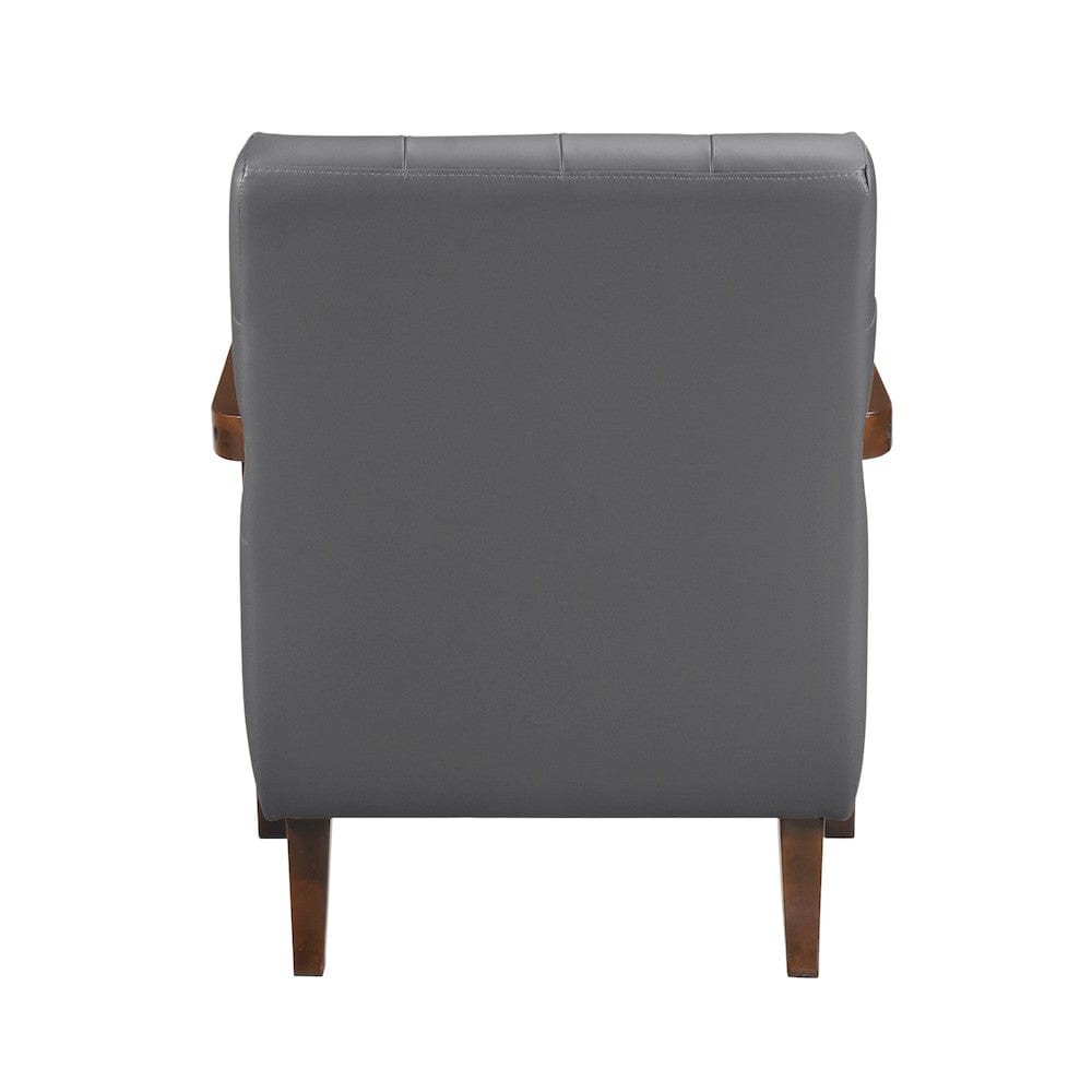 Homelegance  - Crafton Accent Chair in Dark gray - 1010DGY-1  view 8