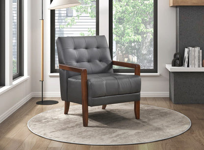 Homelegance  - Crafton Accent Chair in Dark gray - 1010DGY-1  view 9