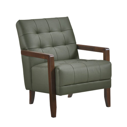Homelegance  - Crafton Accent Chair in Green - 1010GRN-1  view 1