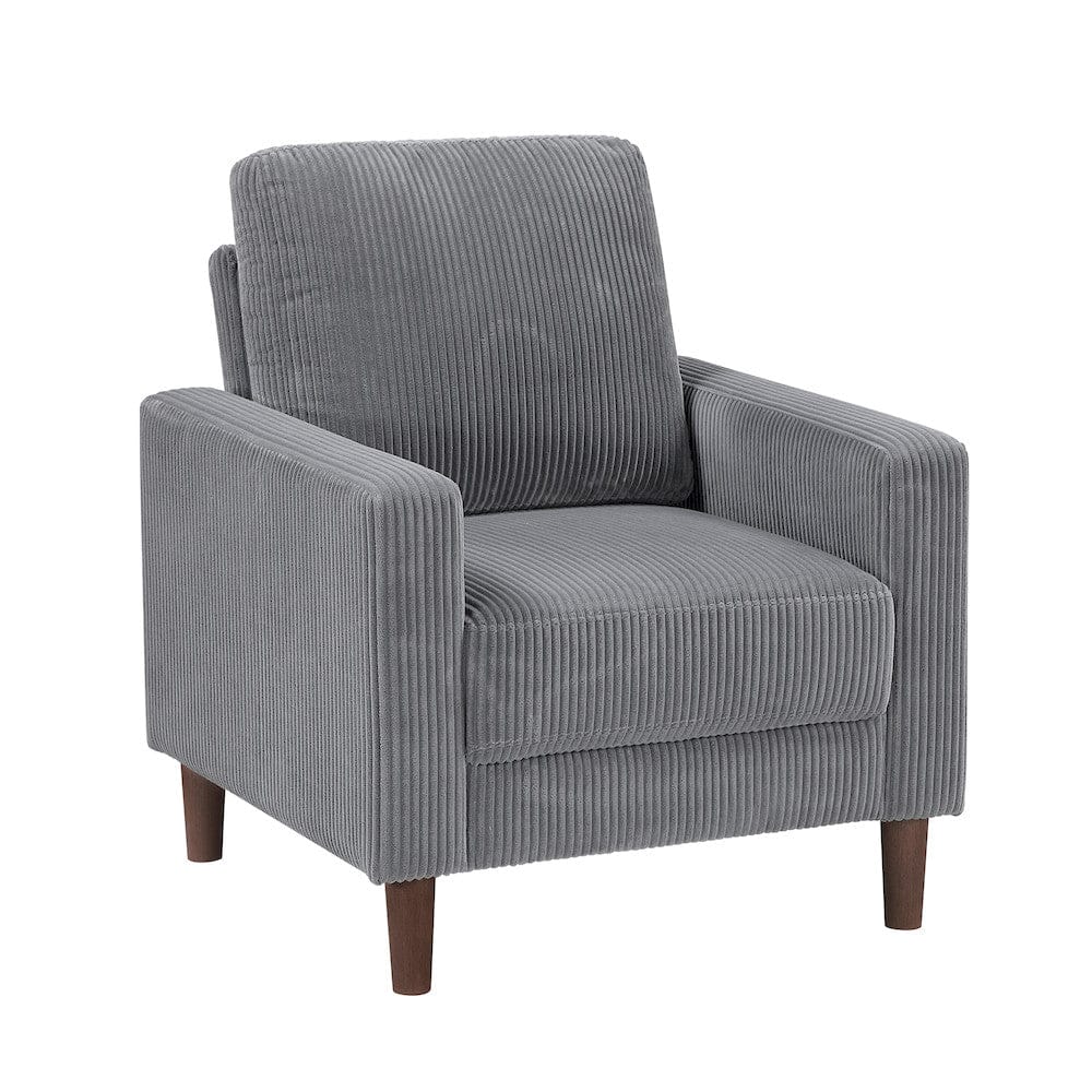 Homelegance  - Crandall Chair in Gray - 9520GRY-1  view 1