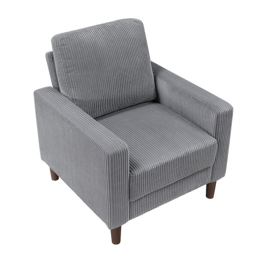 Homelegance  - Crandall Chair in Gray - 9520GRY-1  view 2