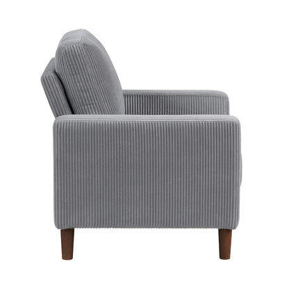 Homelegance  - Crandall Chair in Gray - 9520GRY-1  view 4