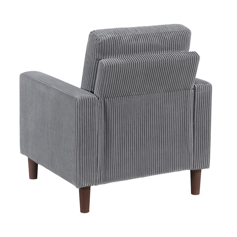 Homelegance  - Crandall Chair in Gray - 9520GRY-1  view 5