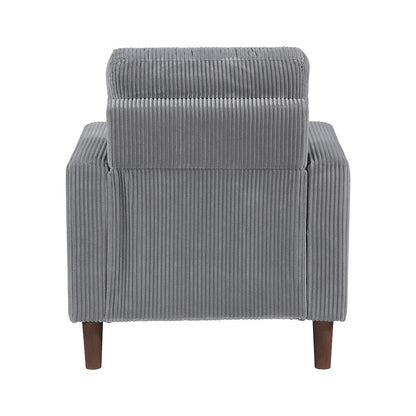 Homelegance  - Crandall Chair in Gray - 9520GRY-1  view 6