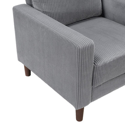 Homelegance  - Crandall Chair in Gray - 9520GRY-1  view 7