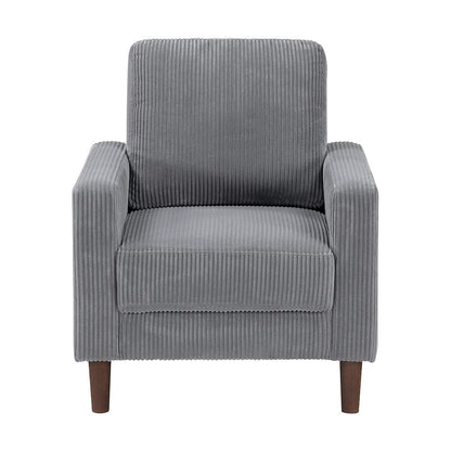 Homelegance  - Crandall Chair in Gray - 9520GRY-1  view 8