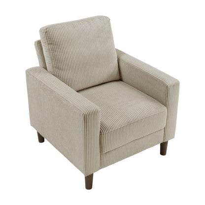 Homelegance  - Crandall Chair in Taupe - 9520TPE-1  view 3