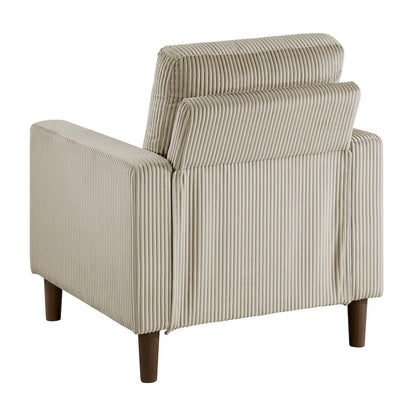 Homelegance  - Crandall Chair in Taupe - 9520TPE-1  view 5
