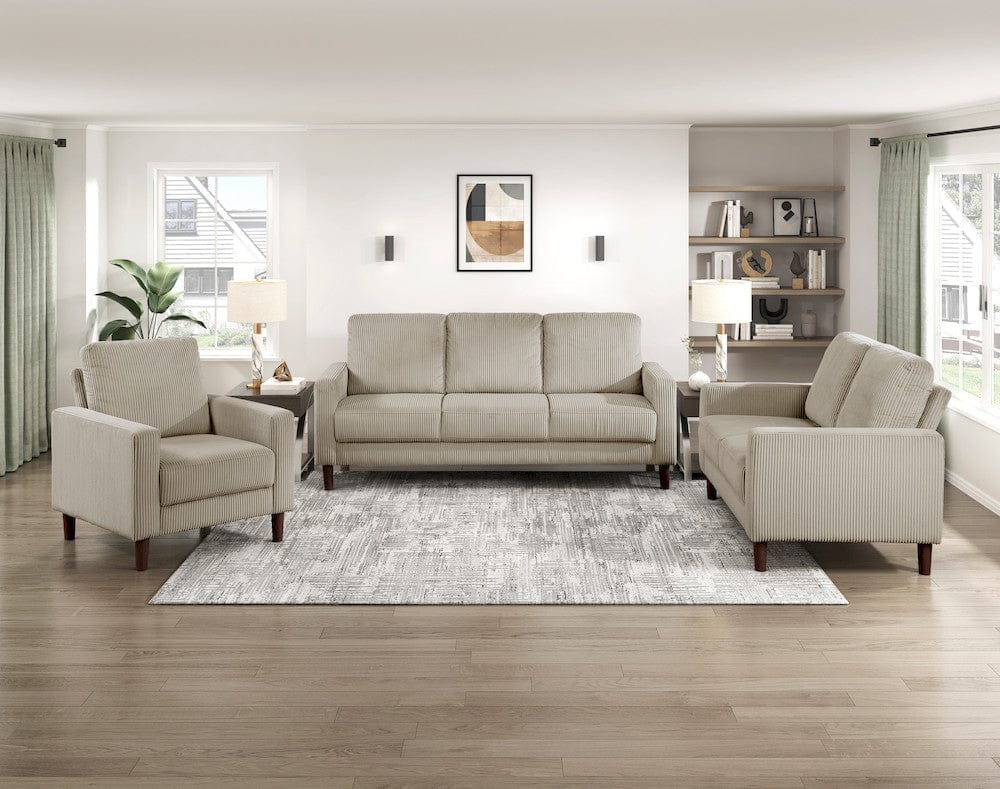 Homelegance  - Crandall Chair in Taupe - 9520TPE-1  view 9