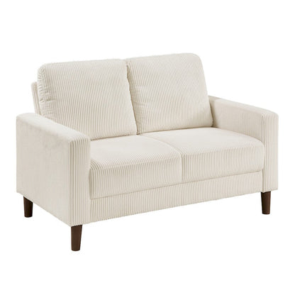 Homelegance  - Crandall Love Seat in Beige - 9520BEG-2  view 2