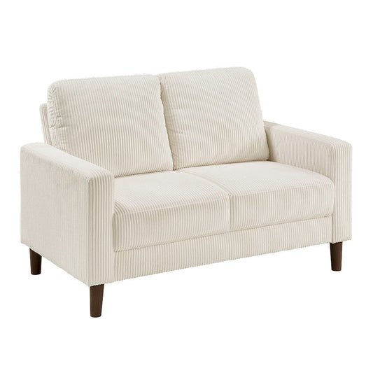 Homelegance  - Crandall Love Seat in Beige - 9520BEG-2  view 2