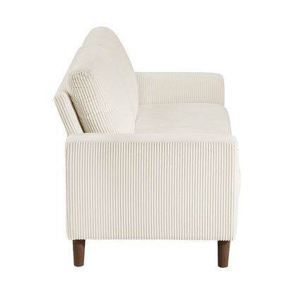 Homelegance  - Crandall Love Seat in Beige - 9520BEG-2  view 3