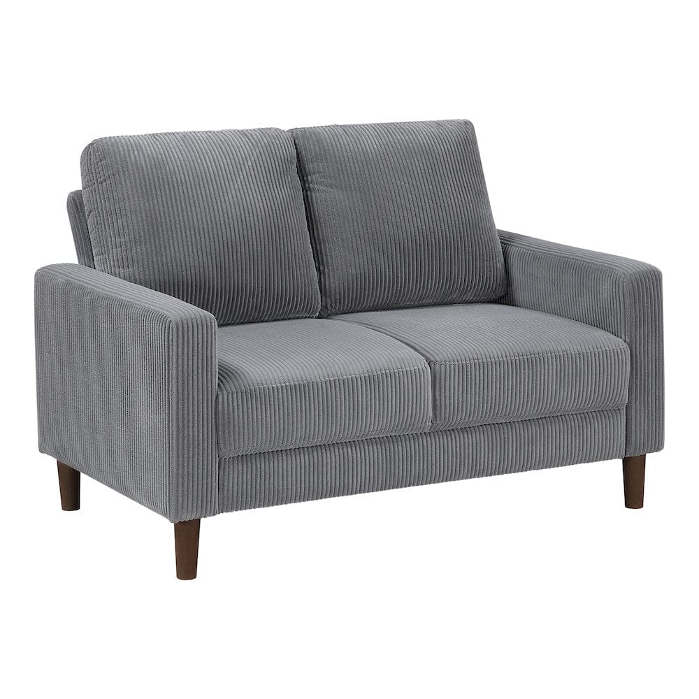 Homelegance  - Crandall Love Seat in Gray - 9520GRY-2  view 2