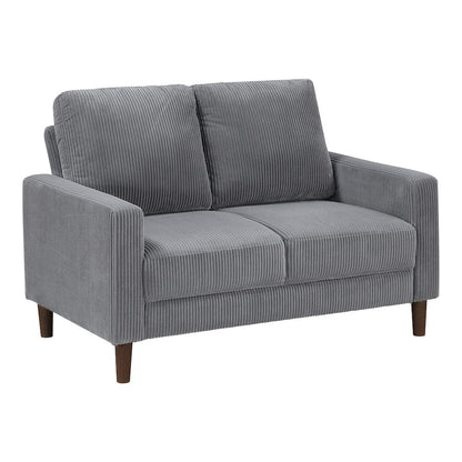 Homelegance  - Crandall Love Seat in Gray - 9520GRY-2  view 2