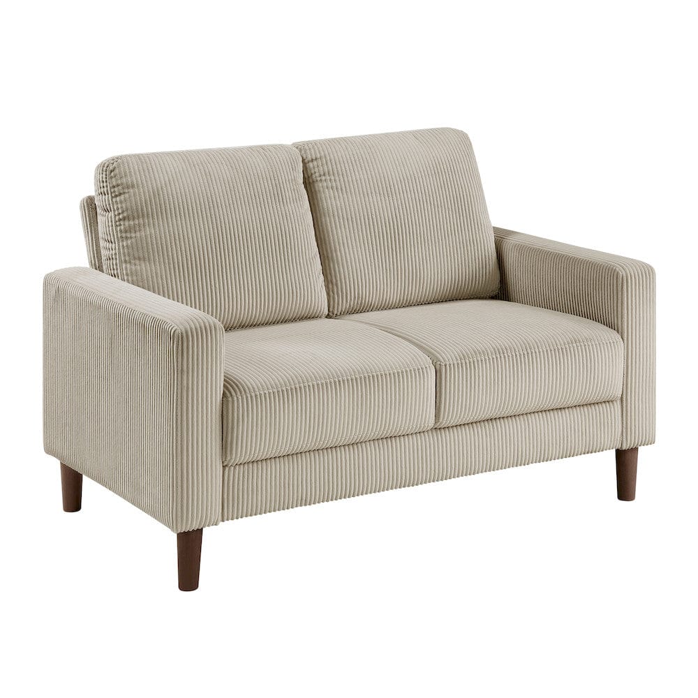 Homelegance  - Crandall Love Seat in Taupe - 9520TPE-2  view 1