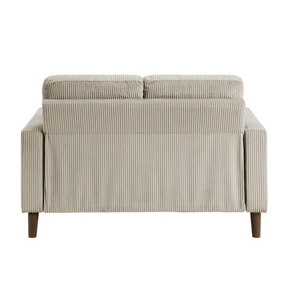 Homelegance  - Crandall Love Seat in Taupe - 9520TPE-2  view 7