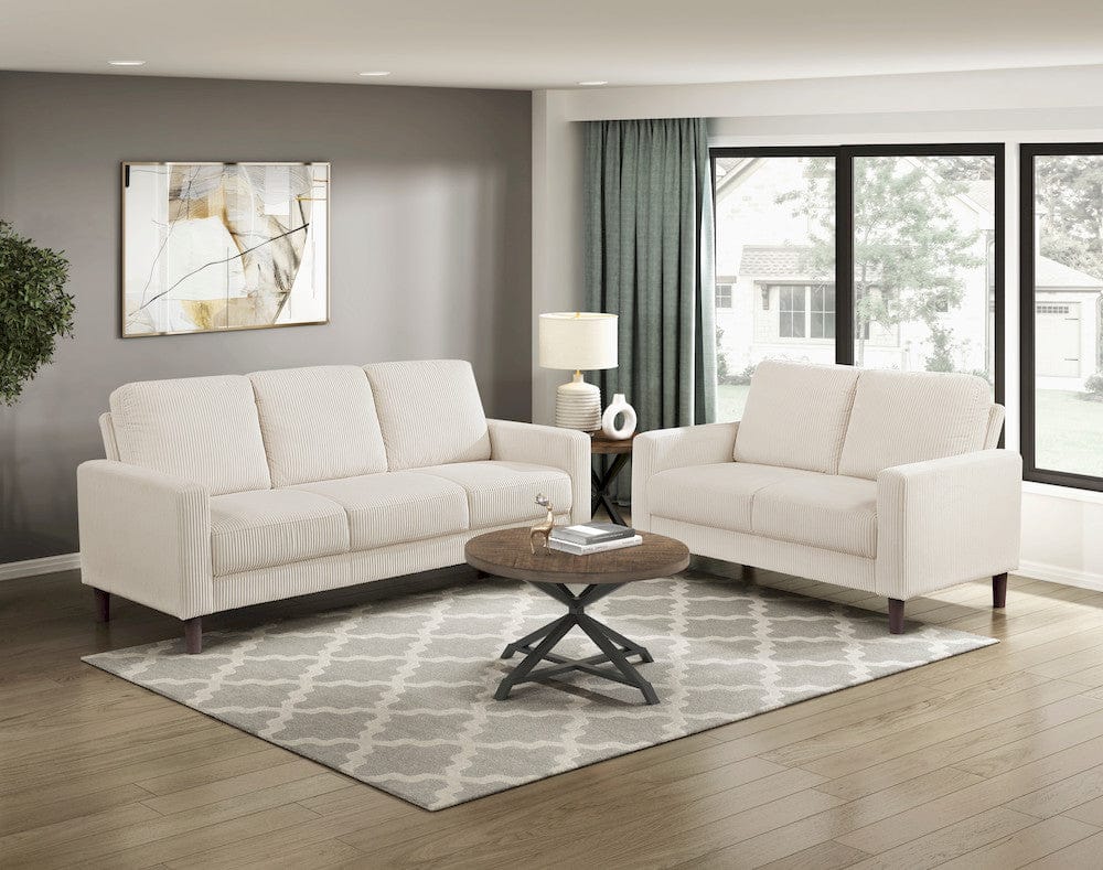 Homelegance  - Crandall Sofa in Beige - 9520BEG-3  view 5