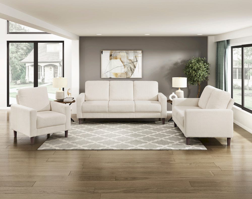 Homelegance  - Crandall Sofa in Beige - 9520BEG-3  view 6