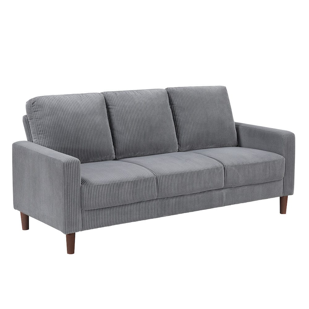 Homelegance  - Crandall Sofa in Gray - 9520GRY-3  view 2