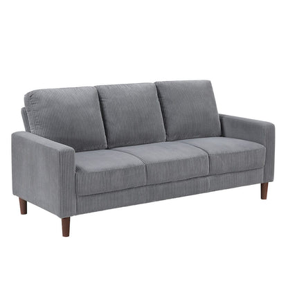 Homelegance  - Crandall Sofa in Gray - 9520GRY-3  view 2