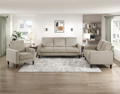 Homelegance  - Crandall Sofa in Taupe - 9520TPE-3  view 7