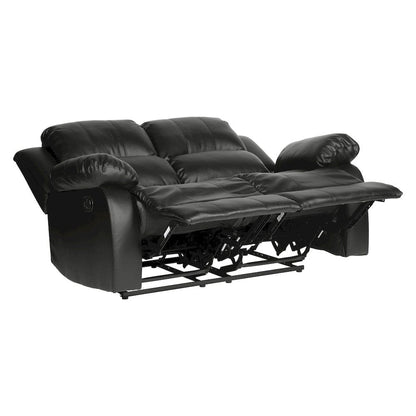Homelegance  - Cranley Double Reclining Love Seat in Black - 9700BLK-2  view 7